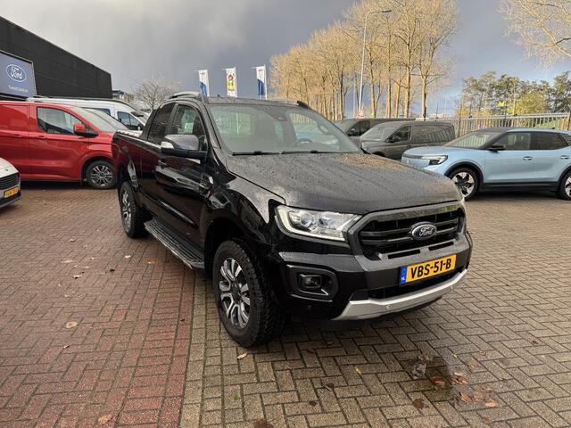 Ford RANGER 2.0 EcoBlue 213 pk Wildtrak Supercab | Trekhaak | Camera | Leer | Adapt. cruise | Roller top | Stoelverw. | Apple Carplay