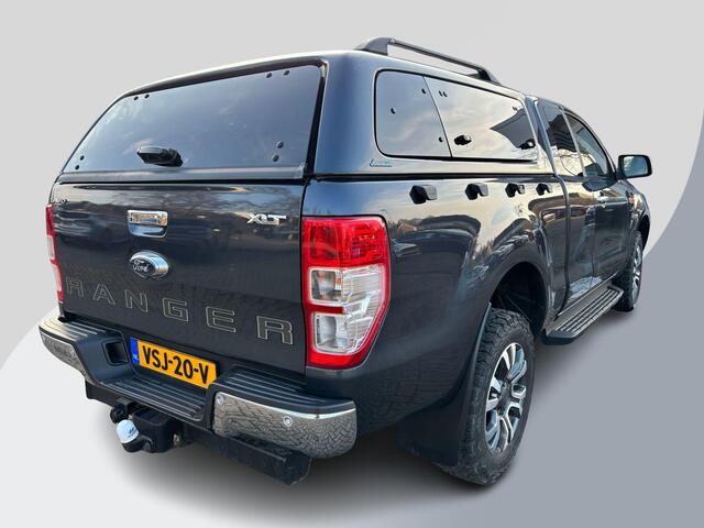 Ford RANGER 2.0 EcoBlue XLT Super Cab 170pk Automaat | Trekhaak | Hardtop Laadruimte | Achteruitrijcamera | 3.500kg Trekgewicht | Stoelverwarming | Dealer onderhouden