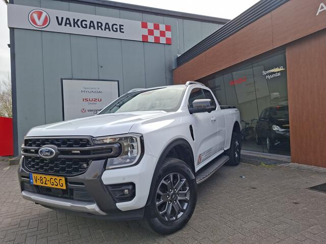 Ford RANGER 2.0 Super Cab EcoBlue Wildtrak | Lederen Bekleding | Stuur /Stoel verwarming | Trekhaak | 3500kg trekvermogen | Ex. BTW