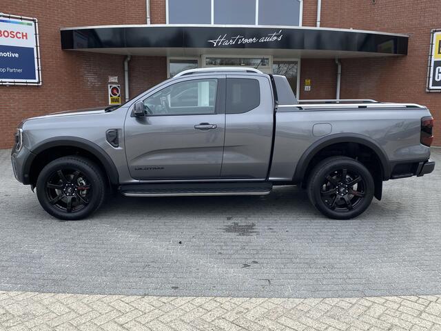 Ford RANGER 2.0 Super Cab EcoBlue Wildtrak Automaat met 20.843Km! | 6 Cilinder! | 3500Kg trekgewicht | Stoel-stuurverwarming | Ndl Auto! | Carplay | Groot Touchscreen | RIJKLAARPRIJS INCL 12 MAANDEN GARANTIE EN BEURT