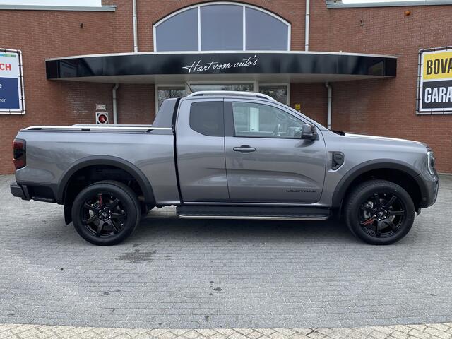 Ford RANGER 2.0 Super Cab EcoBlue Wildtrak Automaat met 20.843Km! | 6 Cilinder! | 3500Kg trekgewicht | Stoel-stuurverwarming | Ndl Auto! | Carplay | Groot Touchscreen | RIJKLAARPRIJS INCL 12 MAANDEN GARANTIE EN BEURT