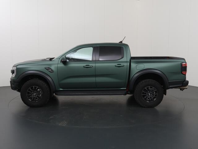 Ford RANGER 3.0 ECOBOOST | AUT. | DOUBLE CAB | RAPTOR | WRAP DARK GREEN MET. | LEDEREN BEKLKEDING | FOX SCHOKDEMPERS | 360° CAMERA | TREKHAAK | ADAPTIVE CRUISE CONTROL | APPLE CARPLAY | LED KOPLAMPEN | R MODUS | BAJA MODUS