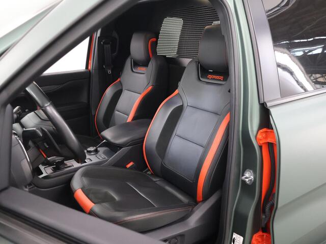 Ford RANGER 3.0 ECOBOOST | AUT. | DOUBLE CAB | RAPTOR | WRAP DARK GREEN MET. | LEDEREN BEKLKEDING | FOX SCHOKDEMPERS | 360° CAMERA | TREKHAAK | ADAPTIVE CRUISE CONTROL | APPLE CARPLAY | LED KOPLAMPEN | R MODUS | BAJA MODUS