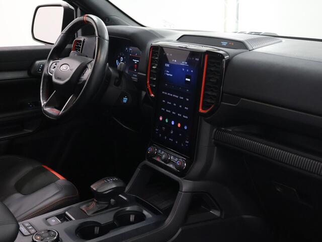 Ford RANGER 3.0 ECOBOOST | AUT. | DOUBLE CAB | RAPTOR | WRAP DARK GREEN MET. | LEDEREN BEKLKEDING | FOX SCHOKDEMPERS | 360° CAMERA | TREKHAAK | ADAPTIVE CRUISE CONTROL | APPLE CARPLAY | LED KOPLAMPEN | R MODUS | BAJA MODUS