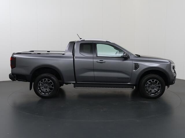 Ford RANGER 2.0 AUT. | SUPER CAB | WILDTRAK | 4-WD | AUTOMAAT | 360 CAMERA | 3500 KG TREKHAAK | ADAPTIEVE CRUISE | LED LAMPEN | NAVIGATIE | CLIMATE CONTROL | BI-TURBO DIESEL | METALLIC