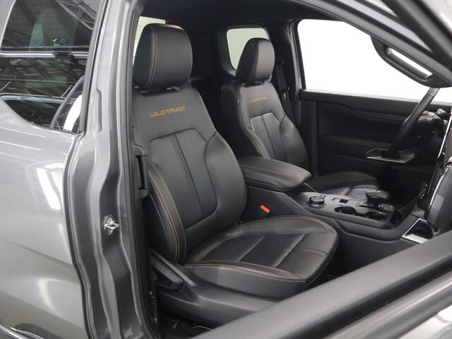 Ford RANGER 2.0 AUT. | SUPER CAB | WILDTRAK | 4-WD | AUTOMAAT | 360 CAMERA | 3500 KG TREKHAAK | ADAPTIEVE CRUISE | LED LAMPEN | NAVIGATIE | CLIMATE CONTROL | BI-TURBO DIESEL | METALLIC