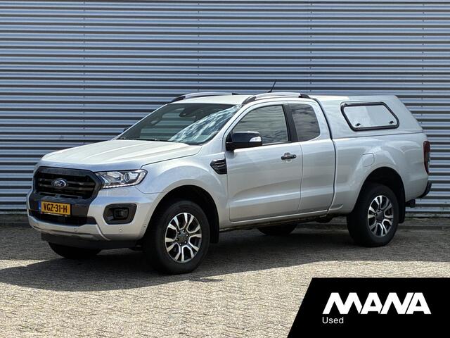 Ford RANGER 2.0 EcoBlue Wildtrak Supercab Automaat Camera Cruise Trekhaak Huif Carplay