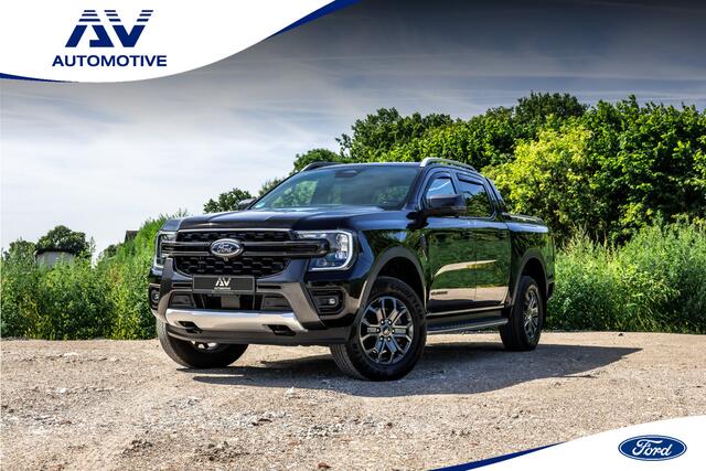 Ford RANGER 2.0 EcoBlue Wildtrak | Grijs kenteken | ACC | 360 Camera | Bang & Olufsen | Dodehoek detector | Trekhaak | Stoelverwarming | CarPlay | Navigatie | Nieuwe APK | BPM Vrij