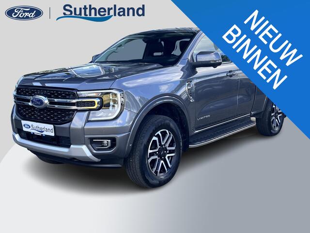 Ford RANGER 2.0 Super Cab EcoBlue Limited Automaat 205pk | Trekhaak | 360 graden | Rollertop | Stoelverwarming
