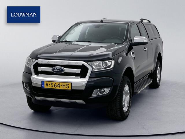 Ford RANGER 2.2 TDCi Limited Supercab 4x4 Automaat Leder Trekhaak 3500kg Canopy Navigatie