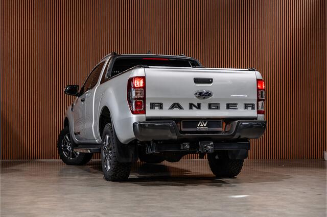 Ford RANGER 2.0 EcoBlue Wildtrak | 3500 KG | Bi-Xenon | Camera | Navigatie | Trekhaak | Cruise control | DAB | Stoelverwarming | Lederen bekleding | Orig. NL auto | Nieuwe APK