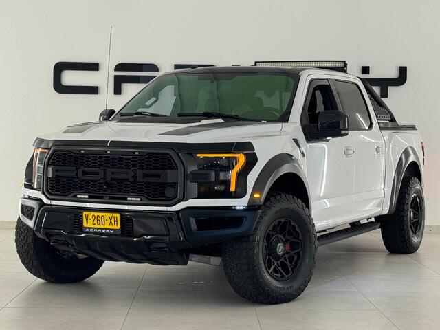 Ford Raptor USA 3.5 V6 Ecoboost SuperCrew F150 450pk NL-auto Lightbar Go Rhino Backflip Uitlaatklep