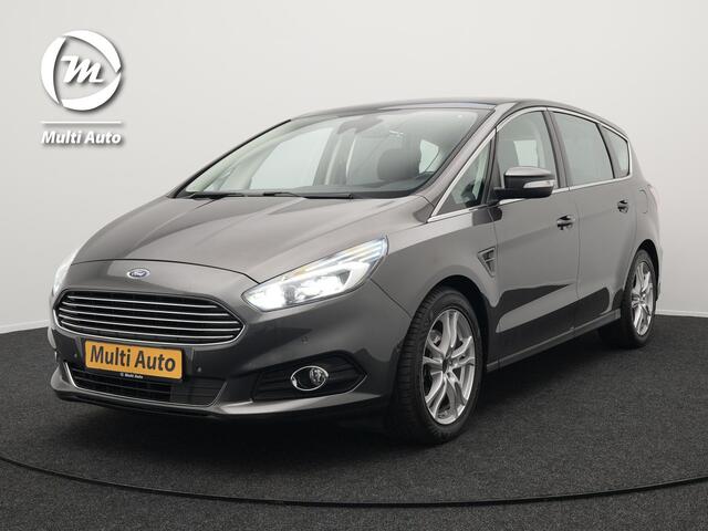Ford S-MAX 2.0 Titanium Automaat 7-Persoons | Trekhaak Afneembaar Panodak | Navigatie | Carplay | Sfeerverlichting | DAB | Camera | Cruise Control | Elektrische Achterklep |