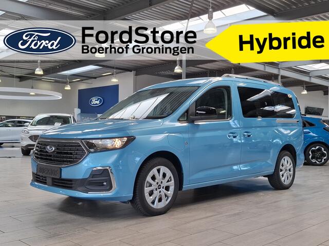 Ford TOURNEO CONNECT Grand 1.5 PHEV 150pk Titanium | Trekhaak | L2 | Winterpack | Adaptive Cruise | Dodehoek detectie | AGR | Garantie t/m 11-2029