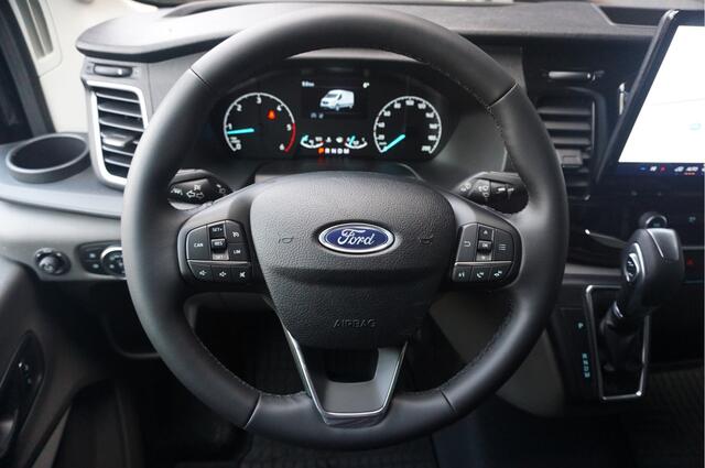 Ford TRANSIT 350L 130PK L3H2 Trend AUT Climate, 12" Sync 4 Navi, 270º deur, Trekhaak!! NR. G01*