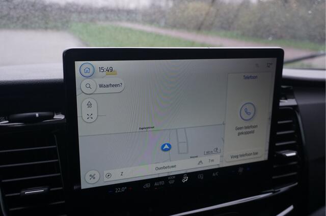 Ford TRANSIT 350L 130PK L3H2 Trend AUT Climate, 12" Sync 4 Navi, 270º deur, Trekhaak!! NR. G03*