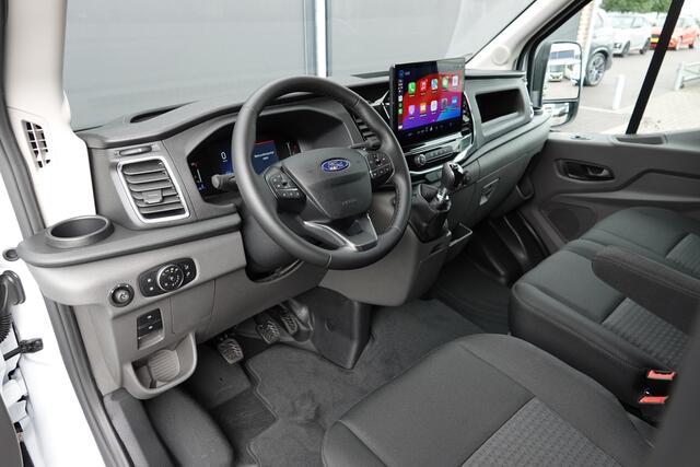 Ford TRANSIT L3H2 2.0Tdci 130Pk | 350 | Trend | Virtual Cockpit | Achteruitrijcamera | 2x Schuifdeur | Frozen White