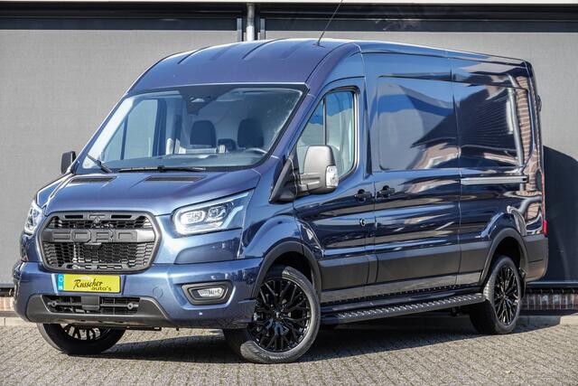 Ford TRANSIT L3H2 | 2.0Tdci 165Pk | 350 | Raptor Edition | 2x Schuifdeur | Nieuw Model | Chrome Blue