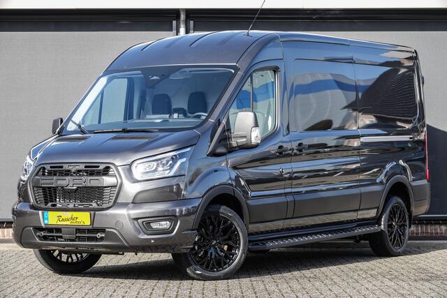 Ford TRANSIT L3H2 | 2.0Tdci 165Pk | 350 | Raptor Edition | 2x Schuifdeur | Nieuw Model | Magnetic Grey