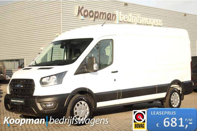 Ford TRANSIT 350 2.0TDCI 165pk L3H2 Trend RWD | Automaat | Standkachel | Camera | Cruise | Lease 681,- p/m