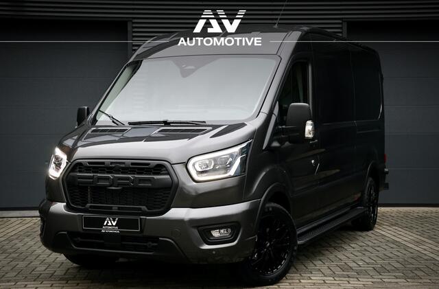 Ford TRANSIT 350 2.0 TDCI L3H2 165PK AUT Limited | 360 Camera | ACC | Navigatie | Bi-Xenon | Lane assist | BLIS | CarPlay | Trekhaak | 3-Zitter| Facelift model MY2025
