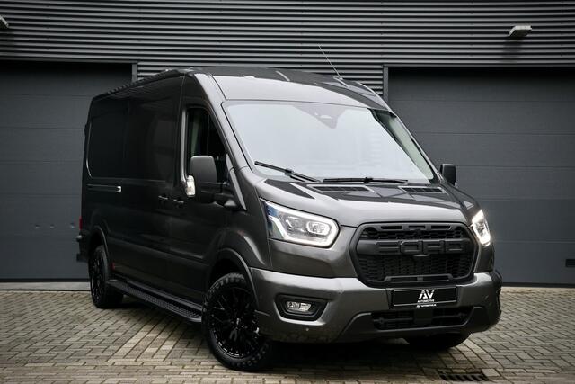 Ford TRANSIT 350 2.0 TDCI L3H2 165PK AUT Limited | 360 Camera | ACC | Navigatie | Bi-Xenon | Lane assist | BLIS | CarPlay | Trekhaak | 3-Zitter| Facelift model MY2025