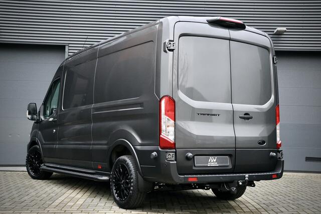 Ford TRANSIT 350 2.0 TDCI L3H2 165PK AUT Limited | 360 Camera | ACC | Navigatie | Bi-Xenon | Lane assist | BLIS | CarPlay | Trekhaak | 3-Zitter| Facelift model MY2025