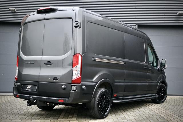 Ford TRANSIT 350 2.0 TDCI L3H2 165PK AUT Limited | 360 Camera | ACC | Navigatie | Bi-Xenon | Lane assist | BLIS | CarPlay | Trekhaak | 3-Zitter| Facelift model MY2025