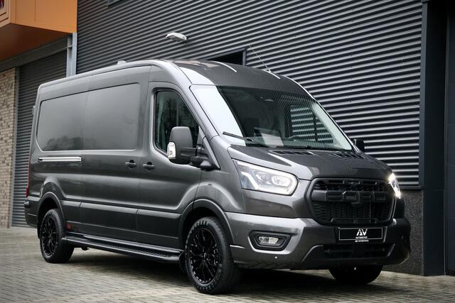 Ford TRANSIT 350 2.0 TDCI L3H2 165PK AUT Limited | 360 Camera | ACC | Navigatie | Bi-Xenon | Lane assist | BLIS | CarPlay | Trekhaak | 3-Zitter| Facelift model MY2025