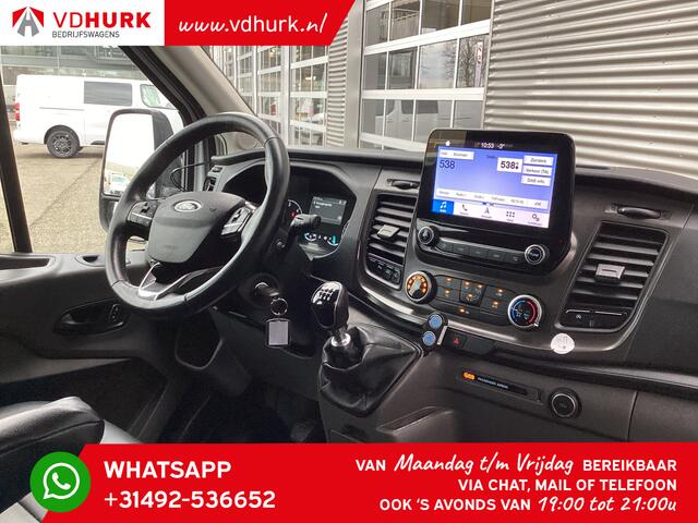 Ford TRANSIT 2.0 TDCI 130 pk L3H2 DC Dubbel Cabine 7 Pers. / Adapt. Cruise/ CarPlay/ PDC/ Navi/ Camera/ Airco/ Trekhaak