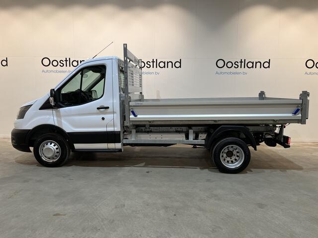 Ford TRANSIT 2.0 TDCI L2H1 130 PK RWD Kipper Open Laadbak / Euro 6 / Trekhaak / Dubbel Lucht / 3-Zits / 34.750 KM!!