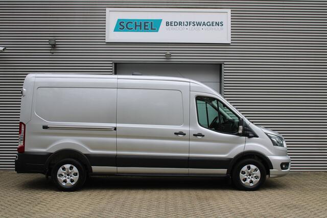 Ford TRANSIT 350 2.0 TDCI L3H2 Limited 165pk - DEMO - Adaptive Cruise - Luchtvering - Blind Spot - 360 camera - Navigatie - Stoelverwarming - Trekhaak - Rijklaar