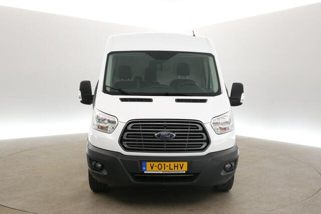 Ford TRANSIT 350 2.0 TDCI L2H2 Trend 170PK Airco Cruise LED 2xSchuifdeur PDC 3 Persoons Stoelverw. Treeplank