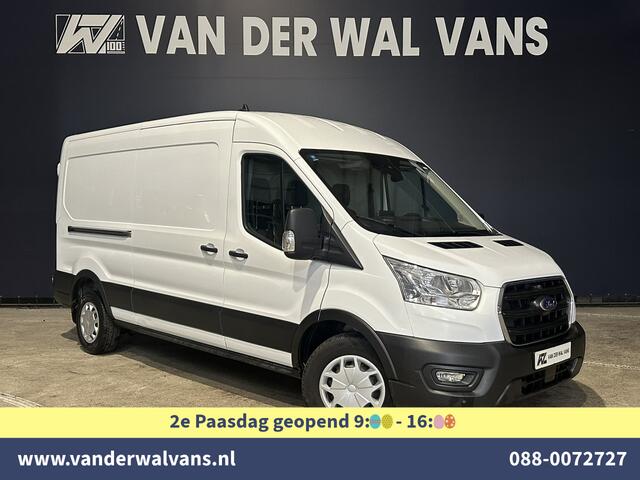 Ford TRANSIT 2.0 TDCI 131pk L2H2 Euro6 Airco | Camera | Navigatie | Apple Carplay Android Auto, Cruisecontrol, Verwarmde Voorruit, Parkeersensoren, Bijrijdersbank