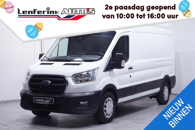 Ford TRANSIT 2.0 TDCI 130 pk L3H3 Trend Navi, Camera, DAB+ Dodehoek Assist, Laadruimte Pakket, PDC V+A, Hoog Dak, 3-Zits