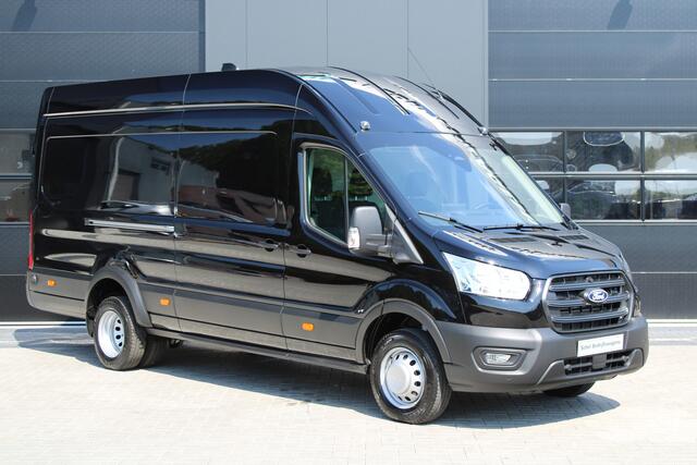 Ford TRANSIT 350 2.0 TDCI L4H3 Trend 165pk - 3500kg trekgewicht - Dubbellucht - 360 Camera - ACC - Trekhaak - Navigatie - Carplay - Rijklaar