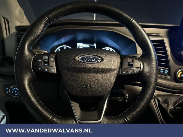 Ford TRANSIT 2.0 TDCI 130pk L4H3 Jumbo Euro6 Airco | Camera | Navigatie | Apple Carplay | Cruisecontrol Android Auto, Parkeersensoren, Verwarmde voorruit, Stoelverwarming, Bijrijdersbank