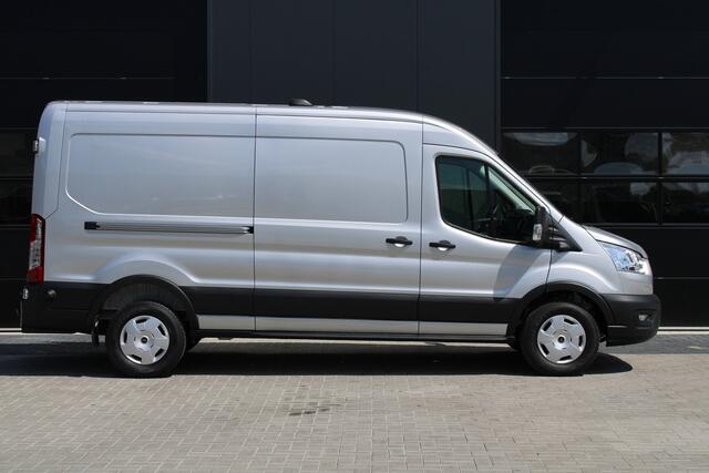 Ford TRANSIT 350 2.0 TDCI L3H2 Trend 130pk - Facelift - 2x Schuifdeur - Adaptive Cruise - Navigatie - Blind Spot - 360 Camera - Stoel - Stuurverwarming - Rijklaar