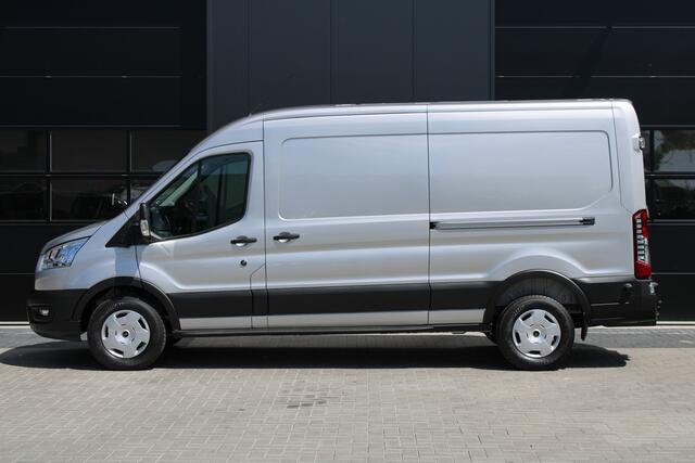 Ford TRANSIT 350 2.0 TDCI L3H2 Trend 130pk - Facelift - 2x Schuifdeur - Adaptive Cruise - Navigatie - Blind Spot - 360 Camera - Stoel - Stuurverwarming - Rijklaar