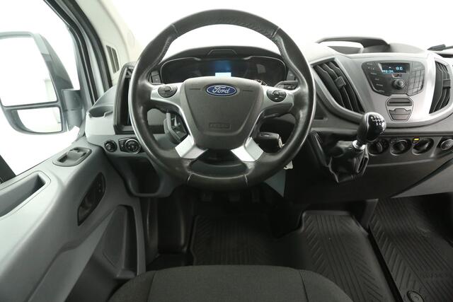 Ford TRANSIT 350 2.0 TDCI L2H2 | 2xSchuifdeur Airco Cruise LED Parkeersensoren Stoelverwarming Elektrpakket