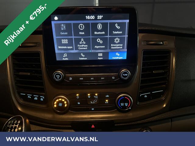 Ford TRANSIT 2.0 TDCI 170pk L3H3 Euro6 RIJKLAAR Airco | Camera | Android auto | 3500kg Trekhaak | Cruisecontrol Sidebars, Parkeersensoren, bijrijdersbank, verwarmde voorruit
