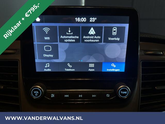 Ford TRANSIT 2.0 TDCI 170pk L3H3 Euro6 RIJKLAAR Airco | Camera | Android auto | 3500kg Trekhaak | Cruisecontrol Sidebars, Parkeersensoren, bijrijdersbank, verwarmde voorruit