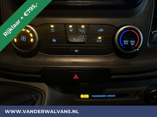 Ford TRANSIT 2.0 TDCI 170pk L3H3 Euro6 RIJKLAAR Airco | Camera | Android auto | 3500kg Trekhaak | Cruisecontrol Sidebars, Parkeersensoren, bijrijdersbank, verwarmde voorruit