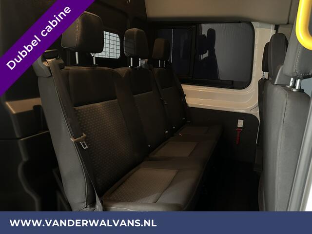 Ford TRANSIT 2.0 TDCI 170pk 3500kg Trekhaak L3H2 Dubbele Cabine Euro6 Airco | 6-Zits | Camera cruisecontrol, parkeersensoren
