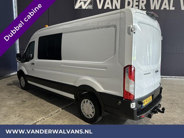 Ford TRANSIT 2.0 TDCI 170pk 3500kg Trekhaak L3H2 Dubbele Cabine Euro6 Airco | 6-Zits | Camera cruisecontrol, parkeersensoren