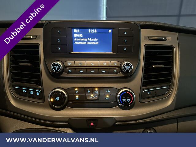 Ford TRANSIT 2.0 TDCI 170pk 3500kg Trekhaak L3H2 Dubbele Cabine Euro6 Airco | 6-Zits | Camera cruisecontrol, parkeersensoren