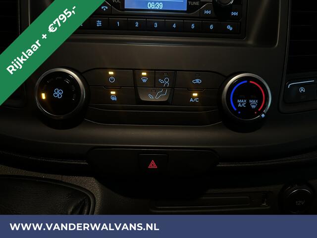 Ford TRANSIT 2.0 TDCI 130pk Bakwagen 233cm Hoog Laadklep Zijdeur Euro6 RIJKLAAR Airco | LAT om Lat Bijrijdersbank