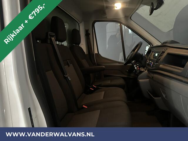 Ford TRANSIT 2.0 TDCI 130pk Bakwagen 233cm Hoog Laadklep Zijdeur Euro6 RIJKLAAR Airco | LAT om Lat Bijrijdersbank