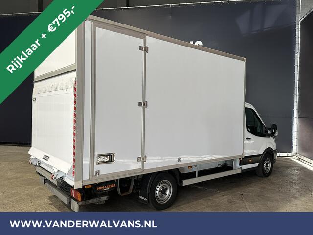 Ford TRANSIT 2.0 TDCI 130pk Bakwagen 233cm Hoog Laadklep Zijdeur Euro6 RIJKLAAR Airco | LAT om Lat Bijrijdersbank