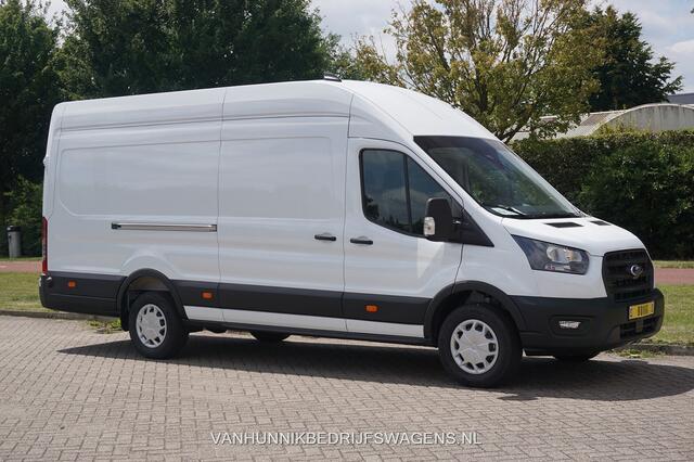 Ford TRANSIT 350L 130PK L4H3 BPM VRIJ!! 12" Sync4 Navi, Trekhaak, Stoel-Stoel!! NR. B03*